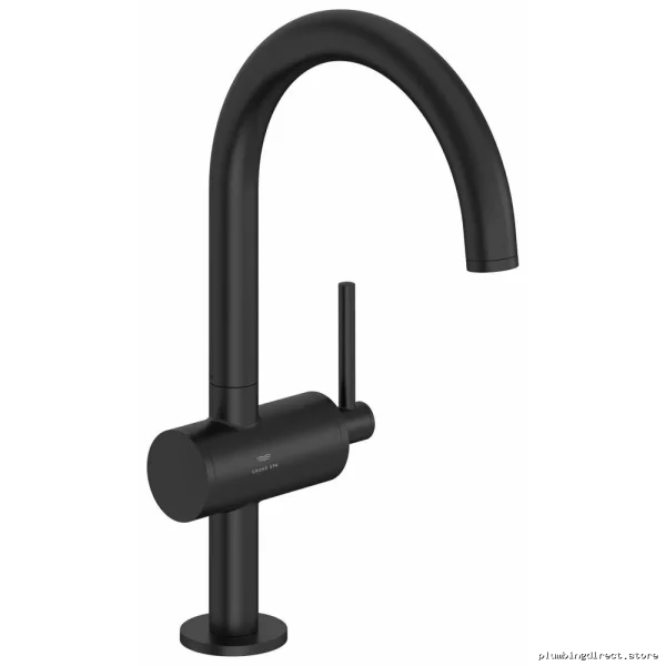 Atrio Single Hole Bathroom Faucet - MATTE BLACK 243502430 Grohe - Image 5