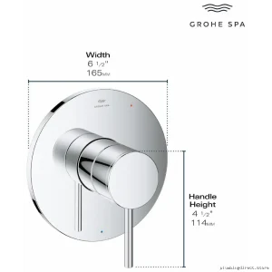 Grohe Atrio PB Shower Unit - Matte Black 142142430