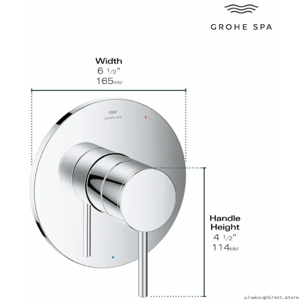 Grohe Atrio PB Shower Unit - Matte Black 142142430