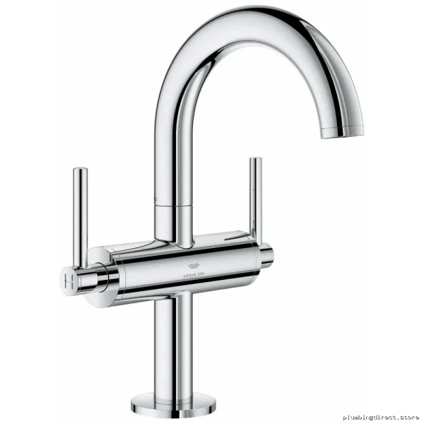 Grohe Atrio Single-Handle Chrome Bathroom Sink Faucet - Single-Hole Installation - Image 2