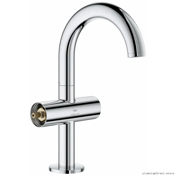 Grohe Atrio Single-Handle Chrome Bathroom Sink Faucet - Single-Hole Installation