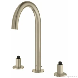 Grohe Atrio Single-Handle Widespread Bathroom Faucet in Brushed Nickel