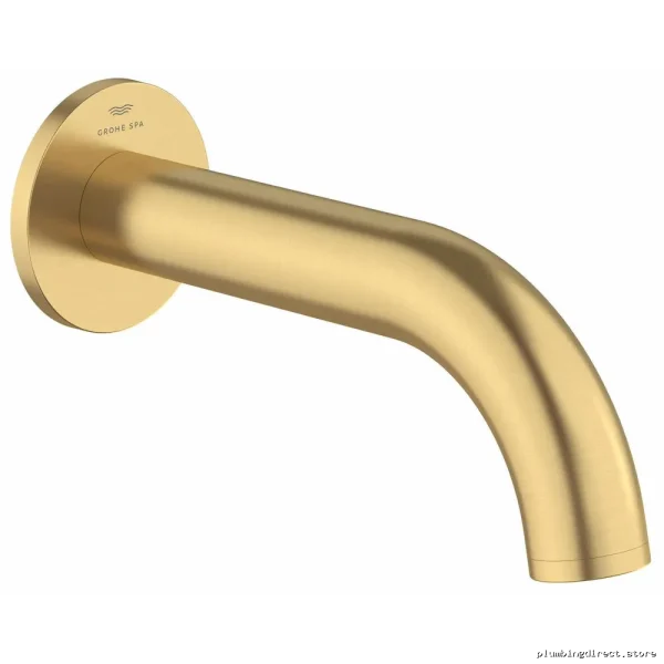 Grohe Atrio Wall Mount Tub Spout Brushed Cool Sunrise Finish Model 13488GN0 - Image 2