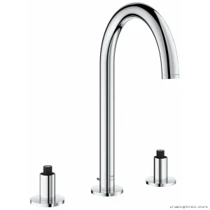 Atrio Widespread Bathroom Faucet with Fewer Handles - Chrome 20659000 Grohe