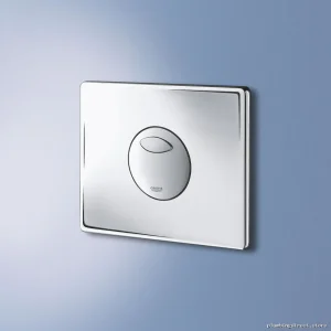 Modern Starlight Chrome Shower Actuator Plate for Grohe AV1 - 38862000
