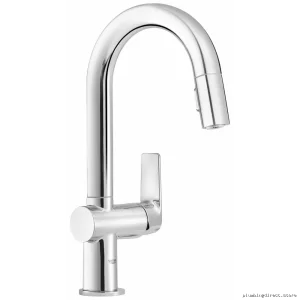 Grohe Bar & Prep Faucet with Pulldown Spray - Chrome Finish 30378000