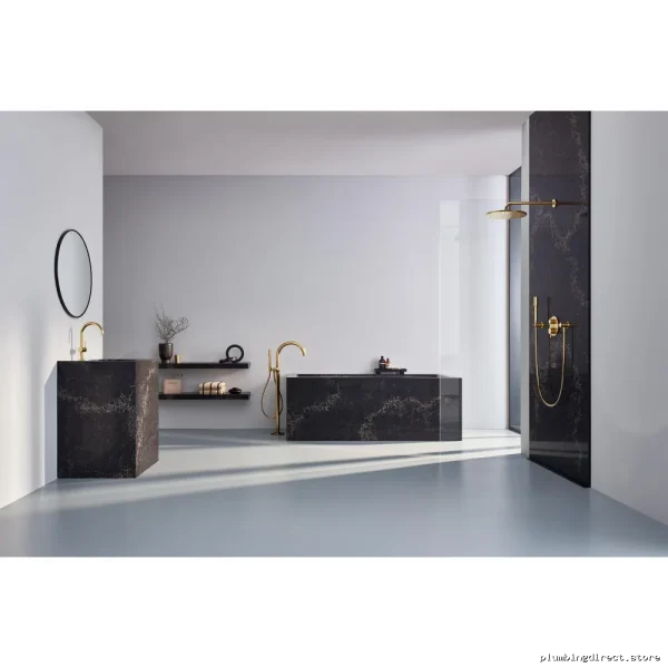 Grohe Brushed Cool Sunrise 26635GN0 Rainshower Elbow for Modern Bathrooms - Image 2