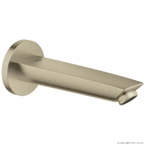 Grohe Brushed Nickel Eurosmart Tub Spout 13354EN3 - Modern Faucet