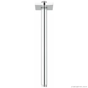 Grohe Brushed Nickel Rainshower Ceiling Arm with Flange - 27487EN0