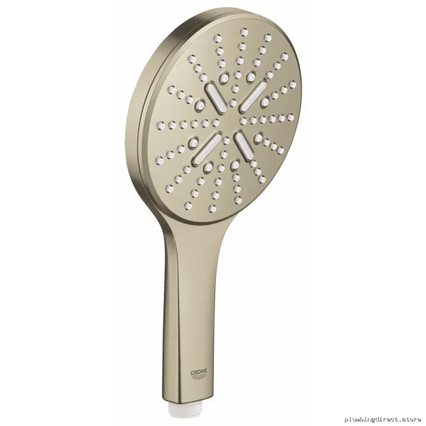 Grohe Brushed Nickel 3-Spray SmartActive Handheld Showerhead - Image 4