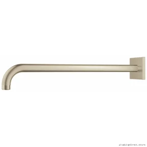Grohe Brushed Nickel Square Shower Arm 15 Inch Rainshower Extension