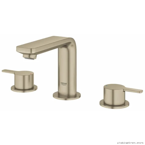 Grohe Brushed Nickel Widespread Bathroom Faucet 20578ENA - Modern Design - Image 2