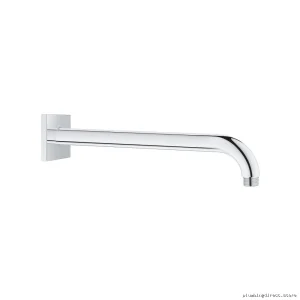 Grohe Chrome 12-Inch Rainshower Arm & Flange Kit - Model 27489000