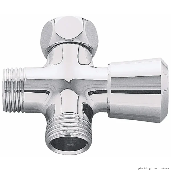 Grohe 28036000 Chrome Adjustable Shower Diverter Arm – Modern Design