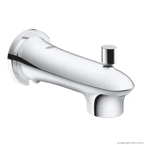 Chrome European Design Grohe Bath Tap With Diverter