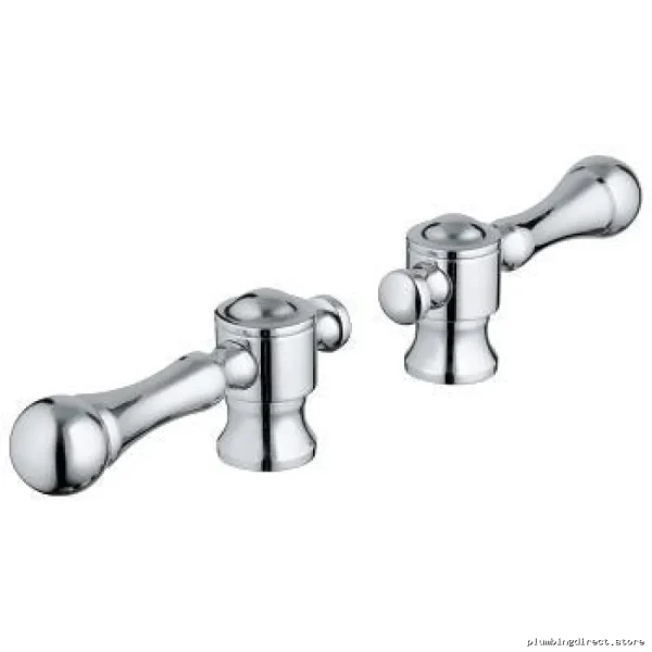 Grohe Chrome Lever Handles Pair 18244000 Modern Door Hardware