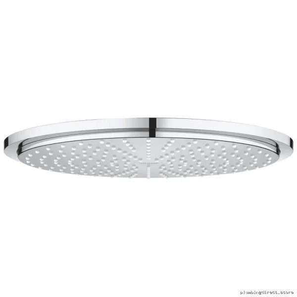 Grohe Chrome Rainfall Shower Head with Luxe High-Pressure Spray