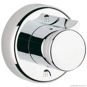 Grohe Triple-Port Chrome Shower Diverter Trim