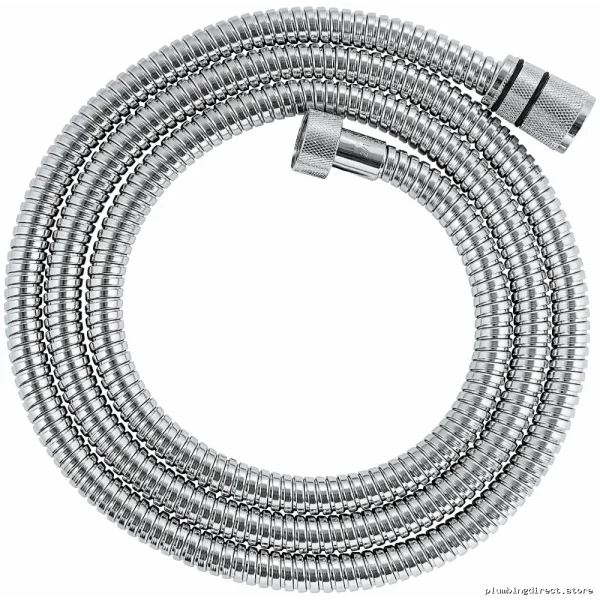 Chrome Finish Durability Grohe Metal Shower Hose Flexible Rotation