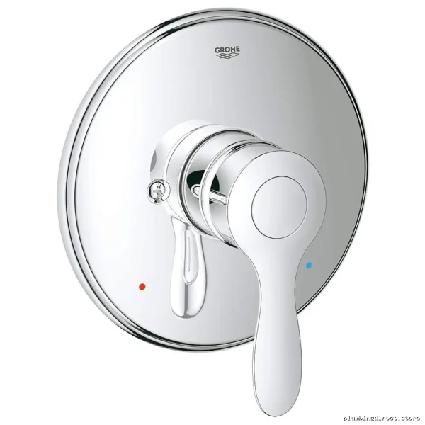 Grohe Chrome Pressure-Balance Shower Valve Trim | Durable & Aesthetic Design