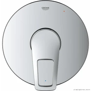 Grohe BauLoop Chrome Shower Valve Trim & Pressure-Balanced Cartridge - Model 19595001