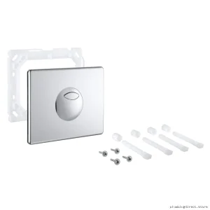 Grohe 42303000 Chrome Skate Wall Water Heater Actuator Plate