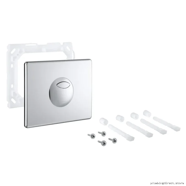 Grohe 42303000 Chrome Skate Wall Water Heater Actuator Plate