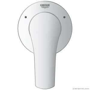 Grohe Compatible Eurosmart Three-Way Diverter Faucet Trim - Chrome Finish