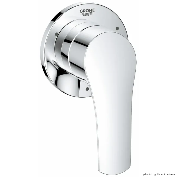 Grohe Compatible Eurosmart Three-Way Diverter Faucet Trim - Chrome Finish - Image 3