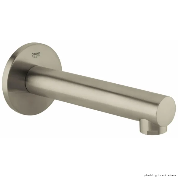 Grohe Concetto Brushed Nickel Tub Spout - Modern Bathroom Faucet Collection 13274EN1 - Image 2