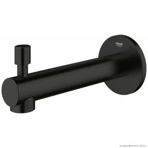 Grohe Concetto Tub Spout Diverter Included - Matte Black 132752431