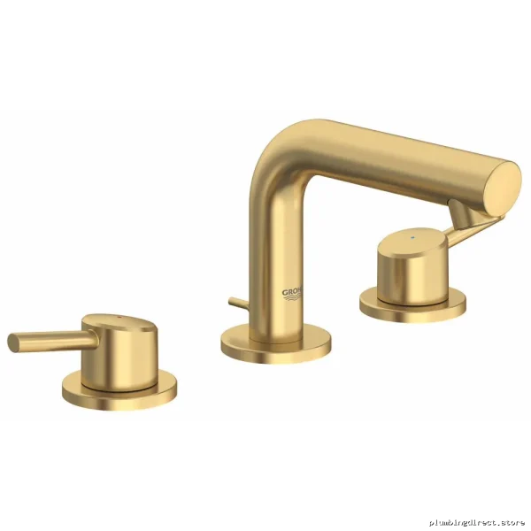 Grohe Concetto Widespread Bathroom Faucet Brushed Cool Sunrise Finish GN1 - Image 2
