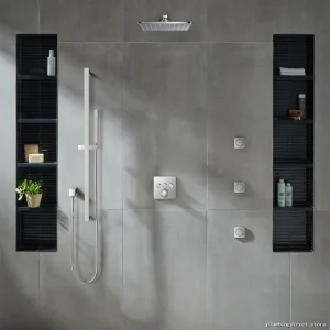 Grohe Eco Cube Chromed Rainshower Bathing Spa