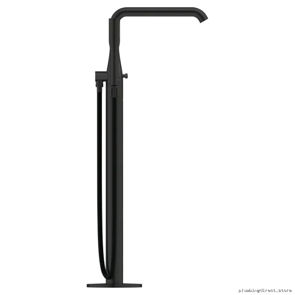 Grohe Essence Free Standing Tub Filler – Matte Black (Model 234912431) with Handheld Shower