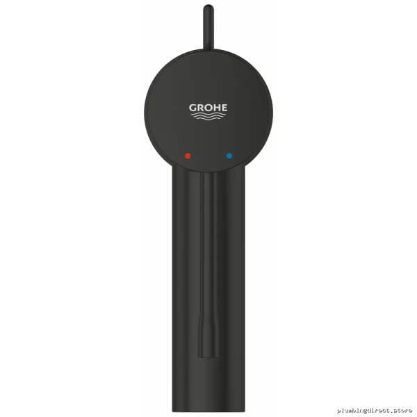 Grohe Essence Single Hole Bathroom Faucet - S-Size Matte Black Modern Design - Image 3