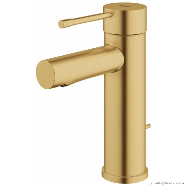 Grohe Essence Small Bathroom Faucet Brushed Cool Sunrise