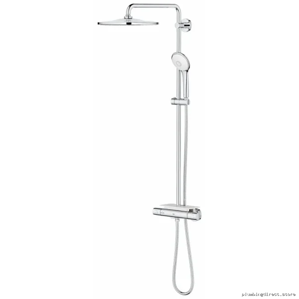 Grohe Euphoria 310 Thermostatic Shower System Chrome Cooltouch Valve Kit - Image 2