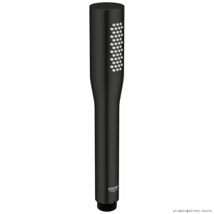 Grohe Euphoria Matte Black Handheld Showerhead 1-Spray Function