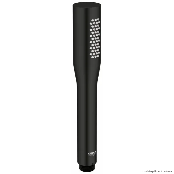 Grohe Euphoria Matte Black Handheld Showerhead 1-Spray Function