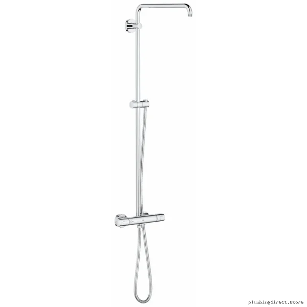 Grohe Euphoria Thermostatic Shower Kit Chrome 26728000 CoolTouch Exposed Valve - Image 3