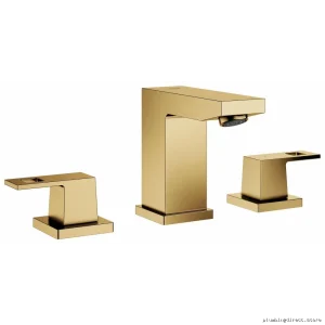 Eurocube Cool Sunrise Brushed Widespread Bathroom Faucet | Grohe Model 20370GNA