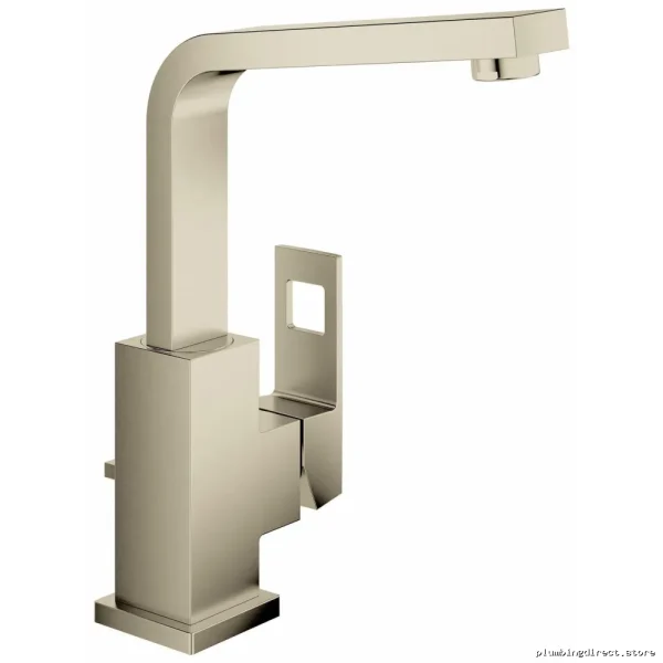 Grohe Eurocube Centerset Faucet in Brushed Nickel for Bathroom - 23184ENA - Image 3