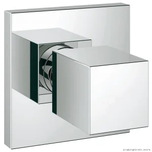 Grohe Eurocube Adjustable Volume Control Trim - Chrome 19910000