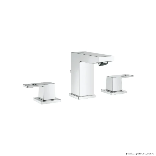 Grohe Eurocube Widespread Chrome Bath Faucet - Model #2... - Image 2