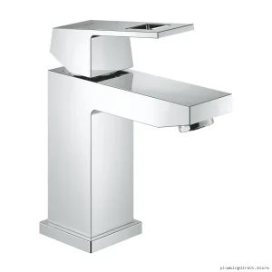 Grohe 2313300A Eurocube Single Hole Modern Chrome Bathroom Faucet