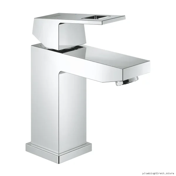 Grohe 2313300A Eurocube Single Hole Modern Chrome Bathroom Faucet