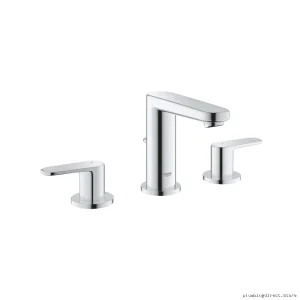 Grohe Europlus Widespread Bathroom Faucet - Chrome 2030200A with Modern Design