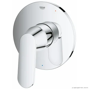 Grohe Chrome Pressure Balance Shower Valve Trim Eurosmart Series