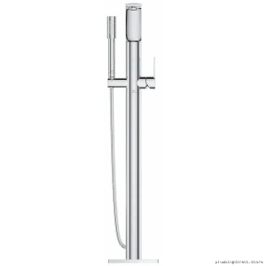 Grohe Chrome Freestanding Tub Faucet with Hand Shower Allure Trim 25222001