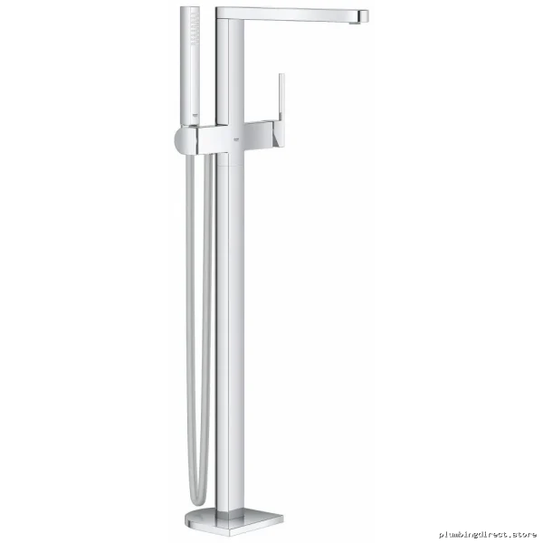 Freestanding Tub Faucet Kit with Hand Shower Included - Chrome Grohe 23846003 - Image 3